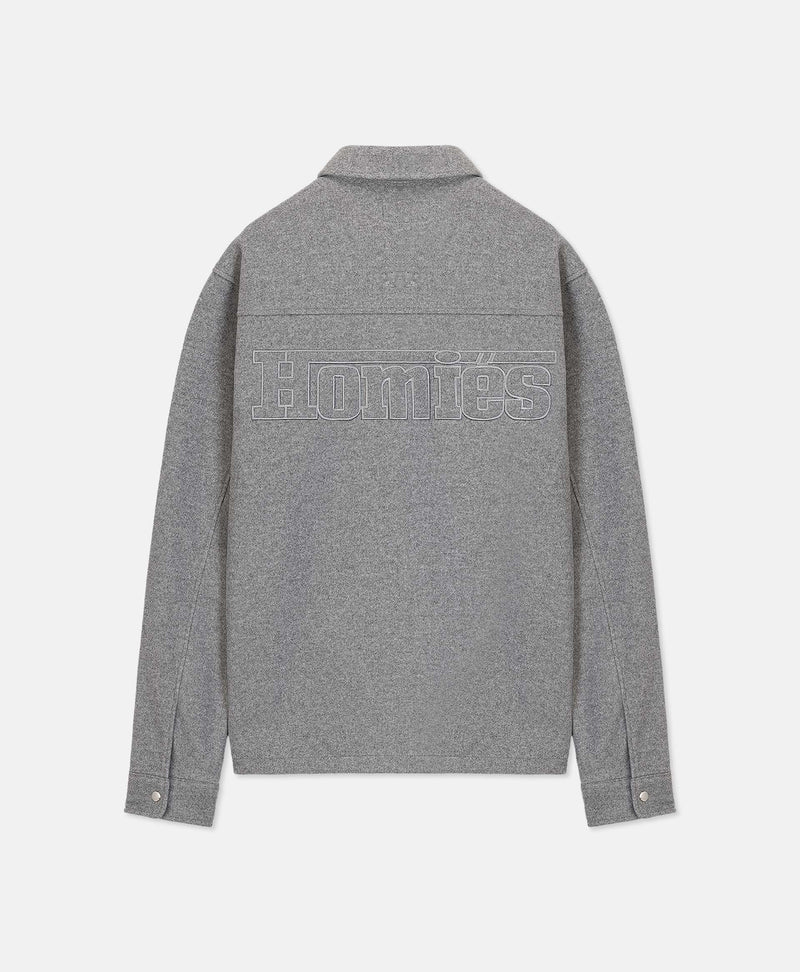 INTERLOCK OVERSHIRT GREY II