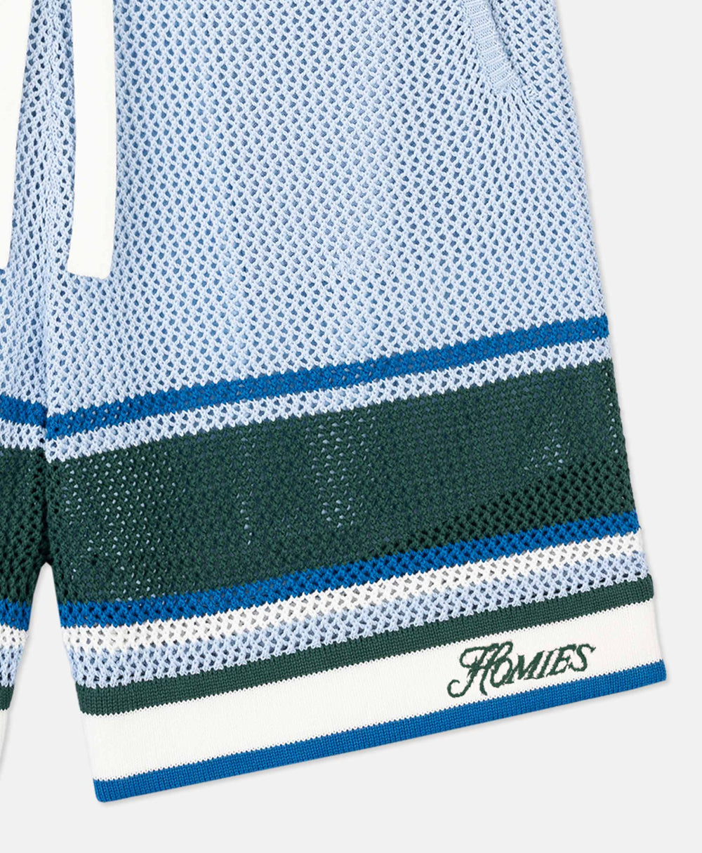 HOMIÉS SHORTS KNIT MULTICOLOR GREEN