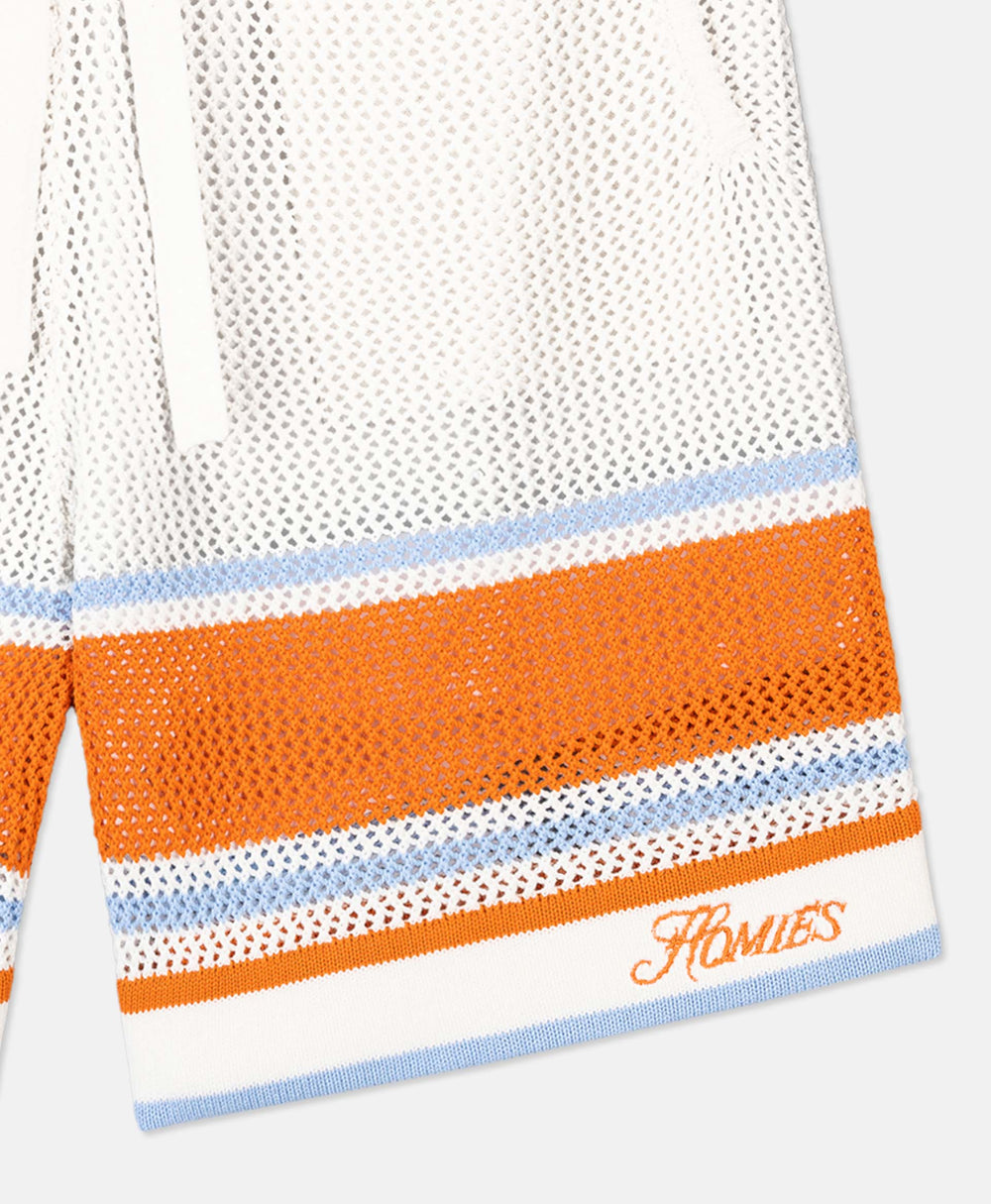 HOMIÉS SHORTS KNIT MULTICOLOR ORANGE