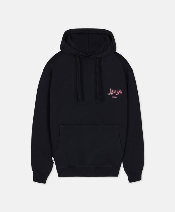 NEON TOWERS HOODIE BLACK