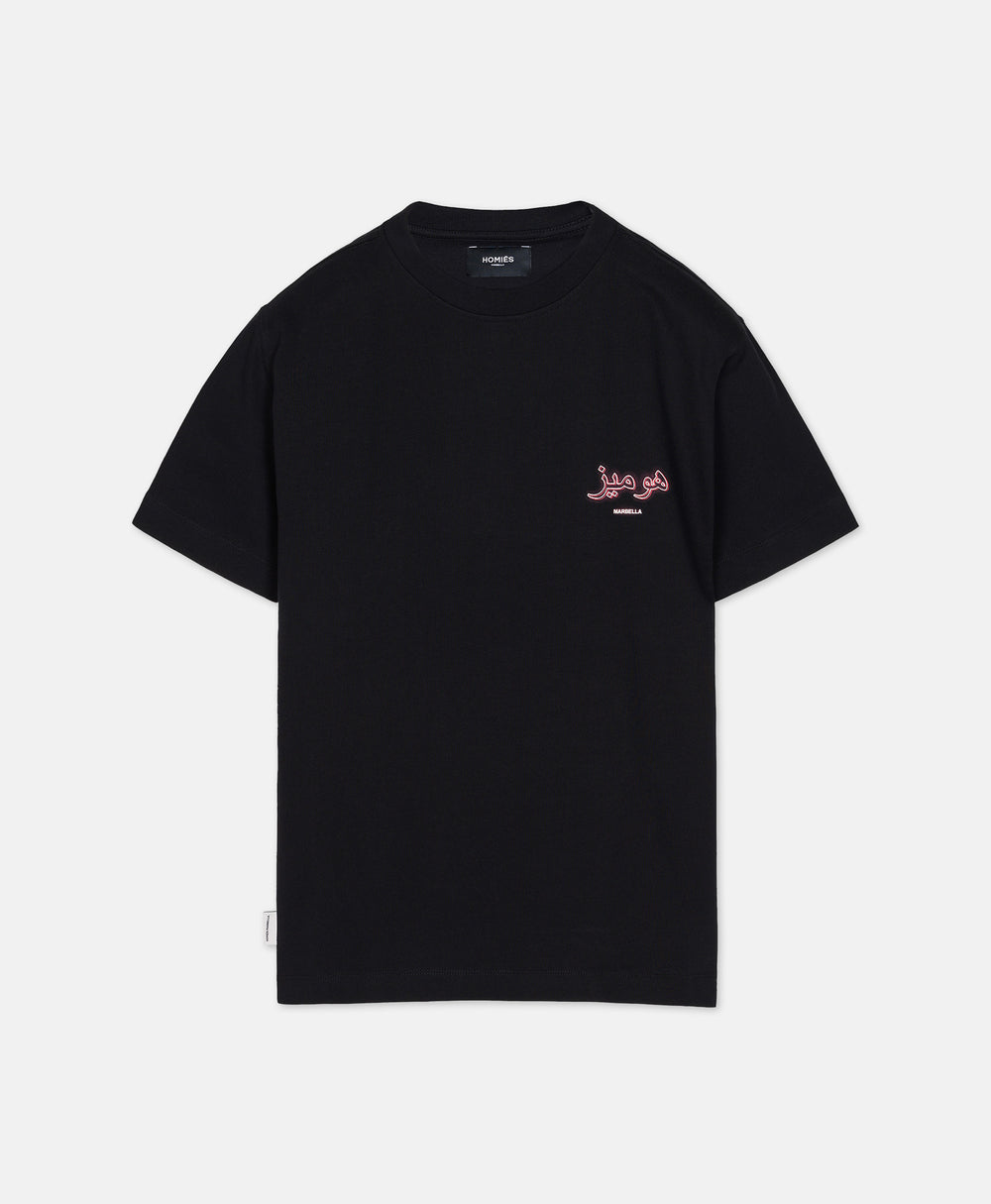 NEON TOWERS T-SHIRT BLACK