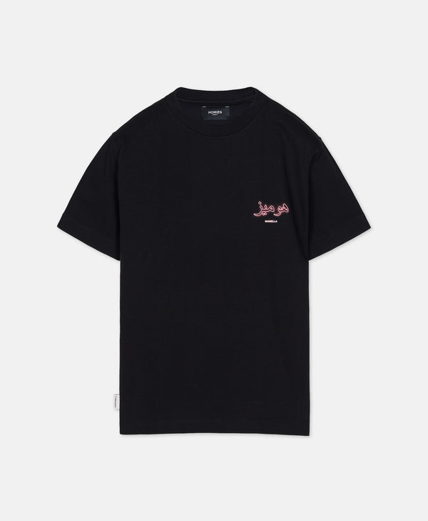 NEON TOWERS T-SHIRT BLACK