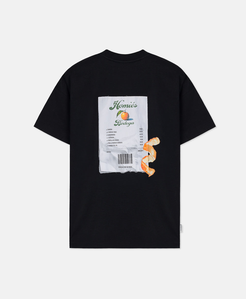 LA CUENTA T-SHIRT BLACK