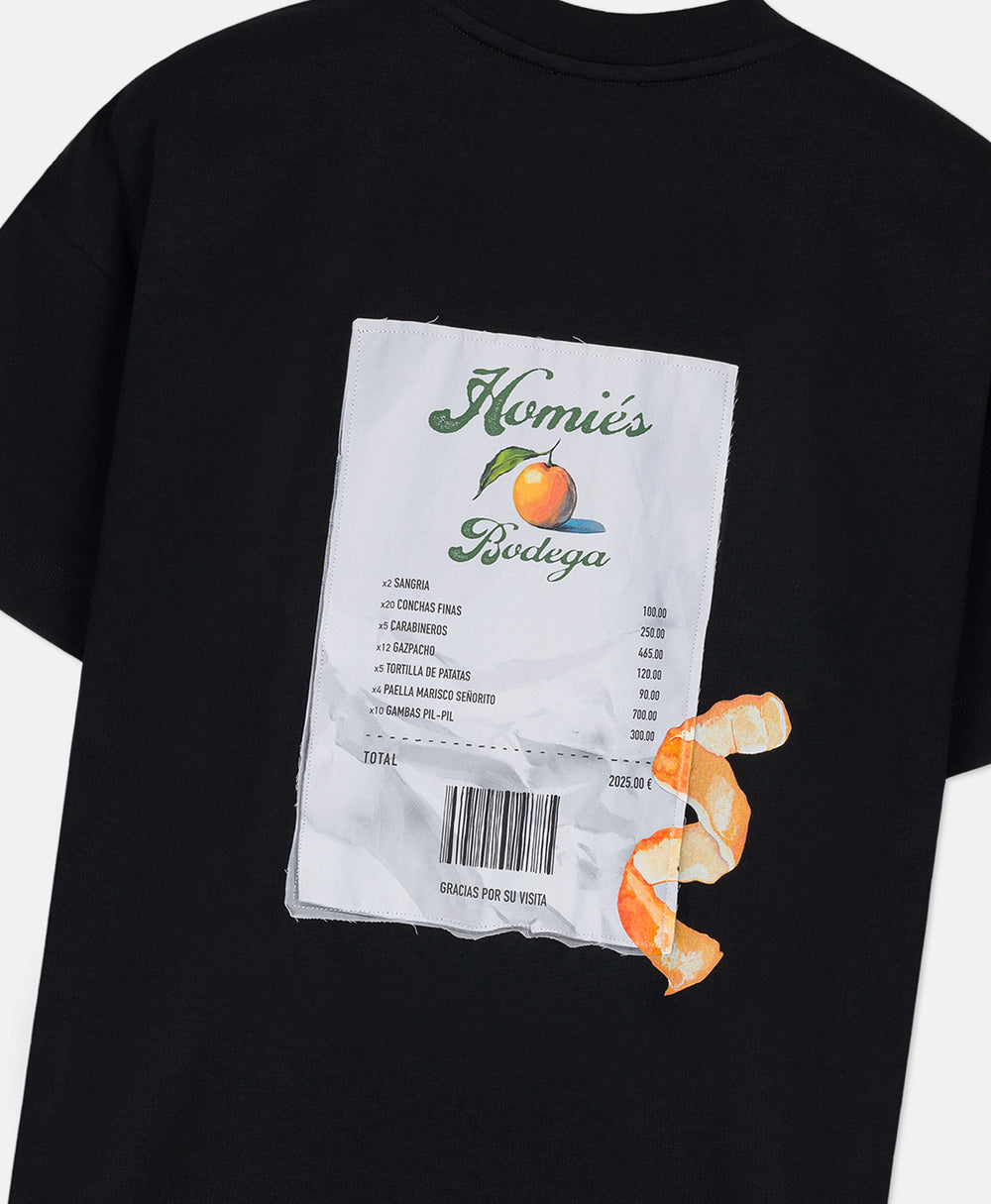 LA CUENTA T-SHIRT BLACK