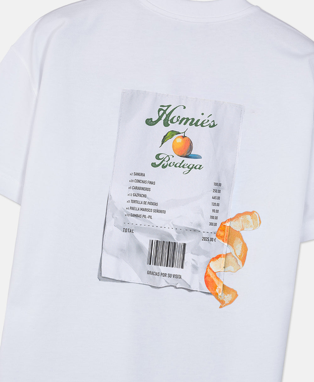 LA CUENTA T-SHIRT WHITE