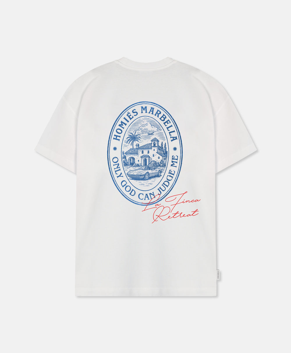 LA FINCA STAMP T-SHIRT WHITE