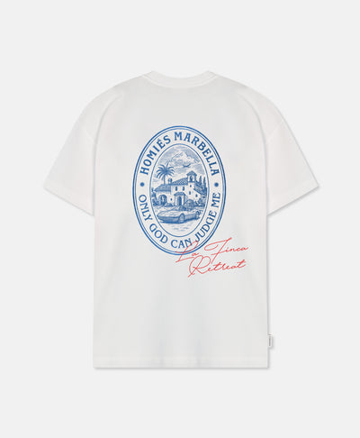 LA FINCA STAMP T-SHIRT WHITE