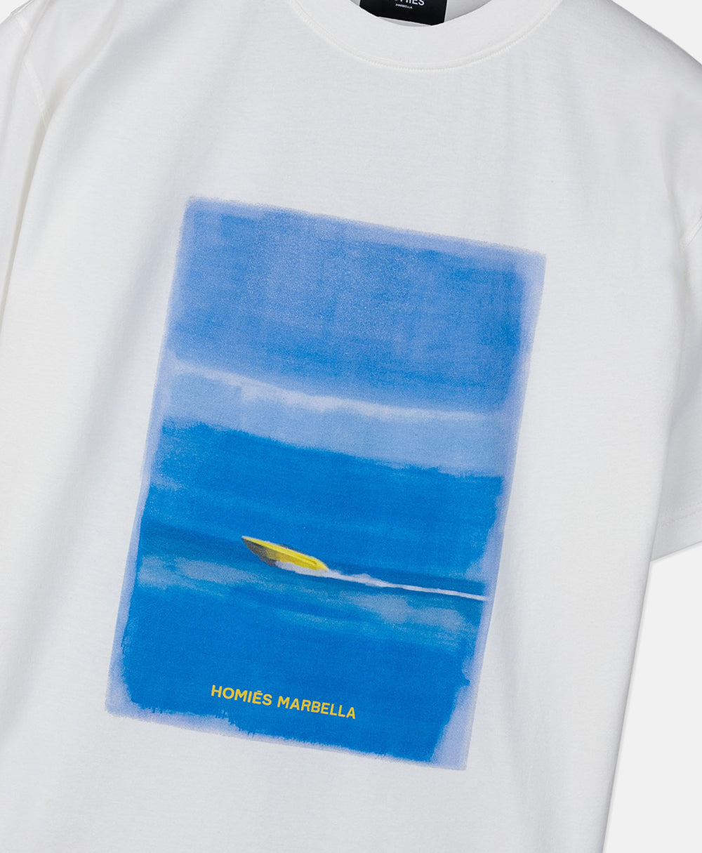 HOMIÉS LANCHA T-SHIRT VINTAGE WHITE