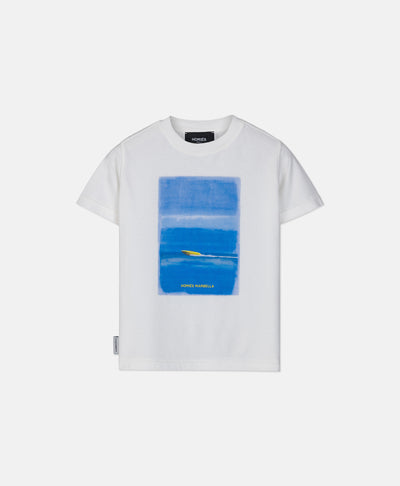 HOMIÉS LANCHA KIDS T-SHIRT VINTAGE WHITE