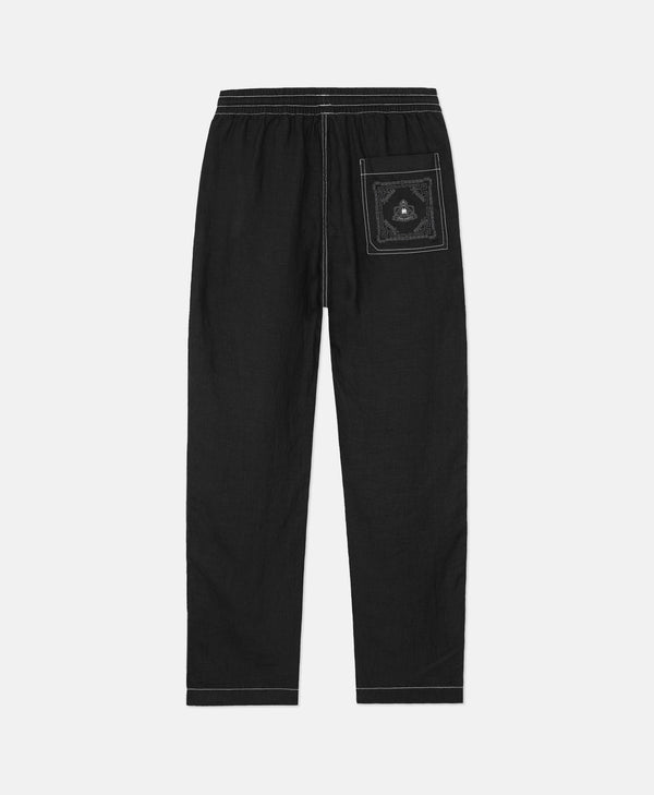 HOMIÉS LINEN PANTS BLACK 2.0