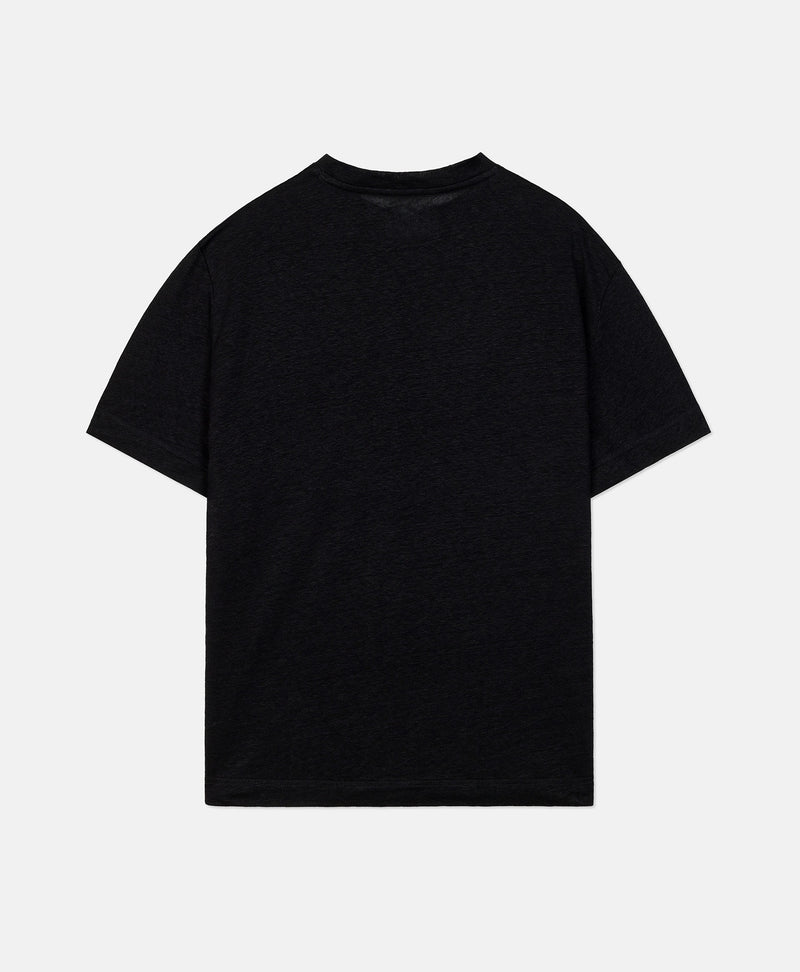 HOMIÉS SPIRIT LINEN T-SHIRT BLACK