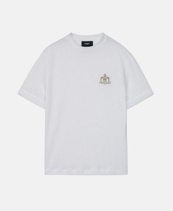 HOMIÉS SPIRIT LINEN T-SHIRT WHITE