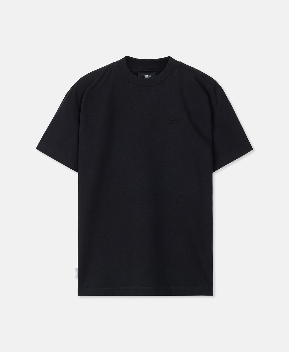 HOMIES CLUB MERCERIZED T-SHIRT BLACK
