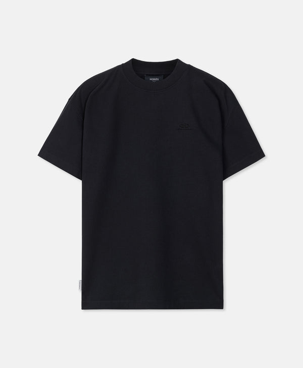 HOMIÉS CLUB MERCERIZED T-SHIRT BLACK