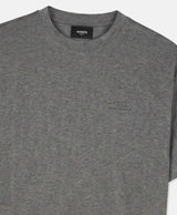 HOMIES CLUB MERCERIZED T-SHIRT GREY MELANGE