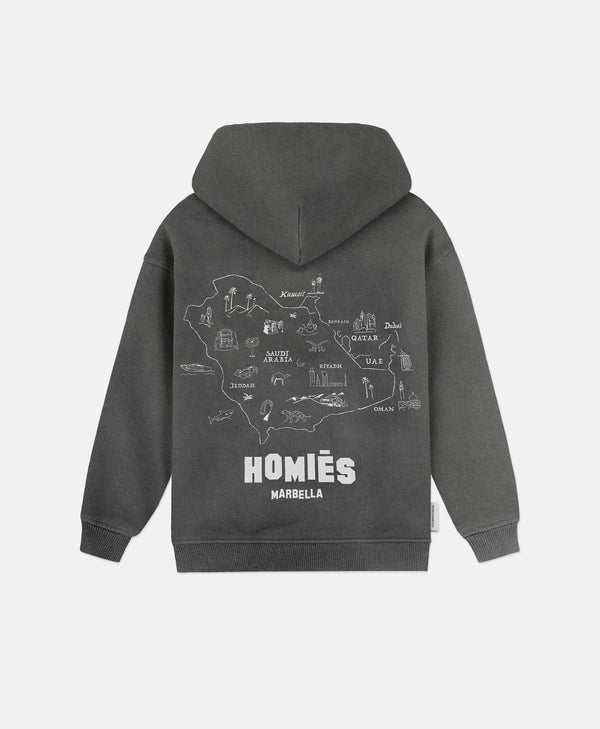 MAPA KIDS HOODIE GCC VINTAGE GREY