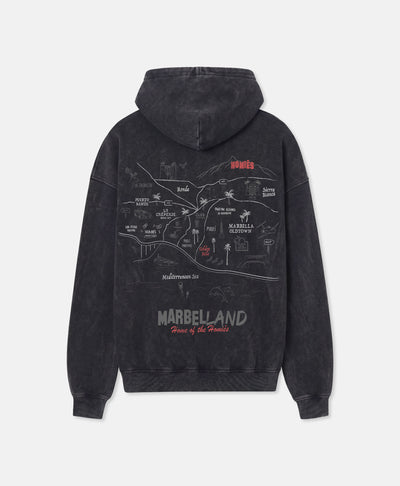 MAPA HOODIE VINTAGE GREY