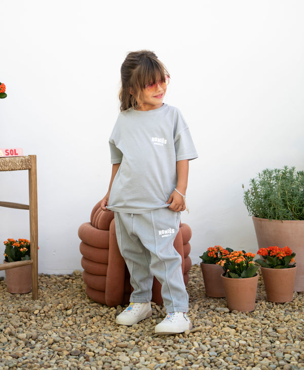 MAPA KIDS PANTS VINTAGE LIGHT GREY