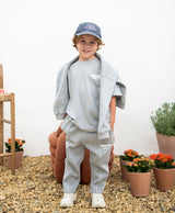 MAPA KIDS PANTS VINTAGE LIGHT GREY