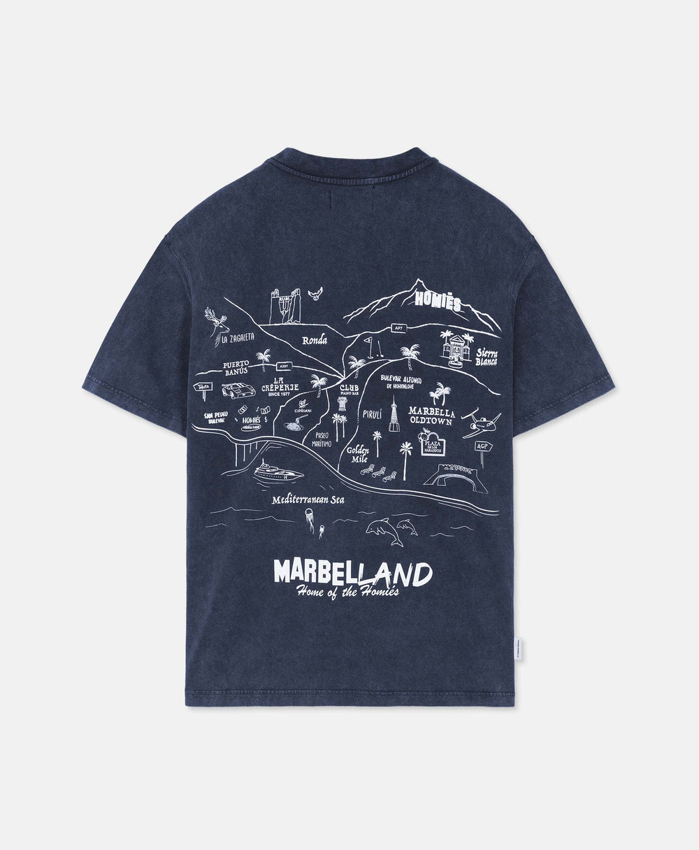 MAPA T-SHIRT VINTAGE DARK BLUE