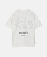 MAPA T-SHIRT MIDDLE EAST VINTAGE WHITE