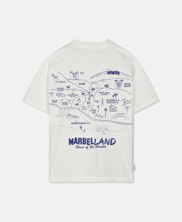 MAPA T-SHIRT VINTAGE WHITE NAVY