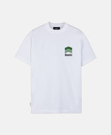 RACING T-SHIRT VINTAGE WHITE KHAKI