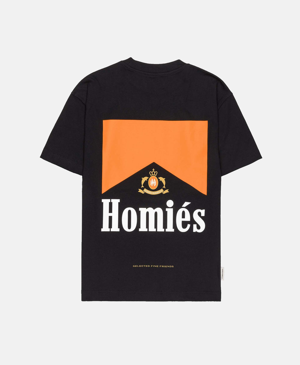 HOMIÉS MARLB T-SHIRT BLACK/ORANGE