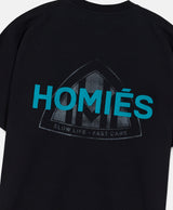 MAYMARB T-SHIRT BLACK BLUE