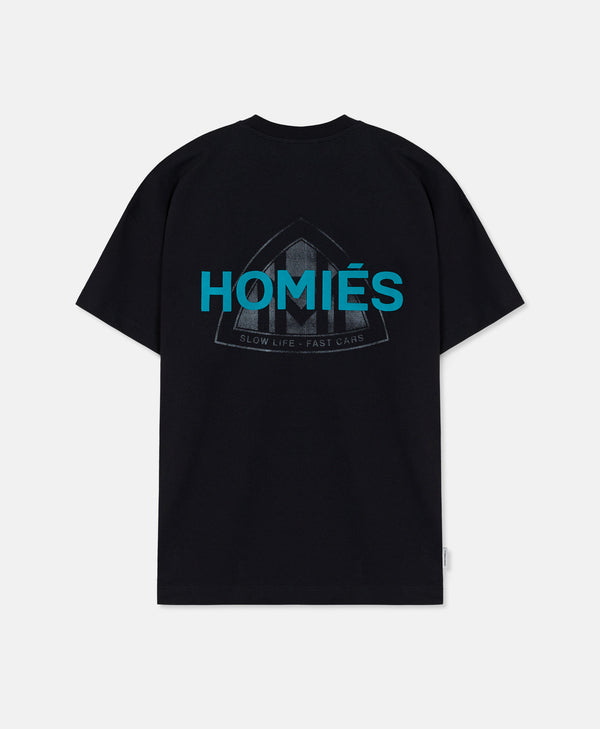 MAYMARB T-SHIRT BLACK BLUE