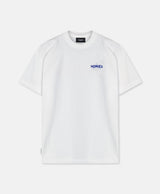 MAYMARB T-SHIRT VINTAGE WHITE COBALT BLUE