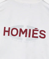 MAYMARB T-SHIRT WHITE BURGUNDY