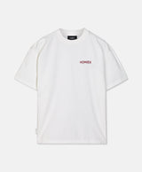 MAYMARB T-SHIRT WHITE BURGUNDY