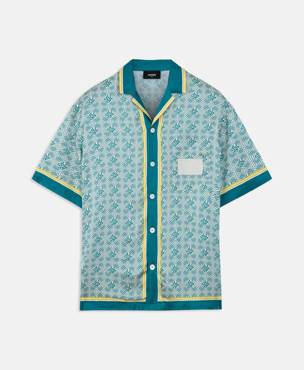 HOMIÉS MONOGRAM SHIRT GREEN