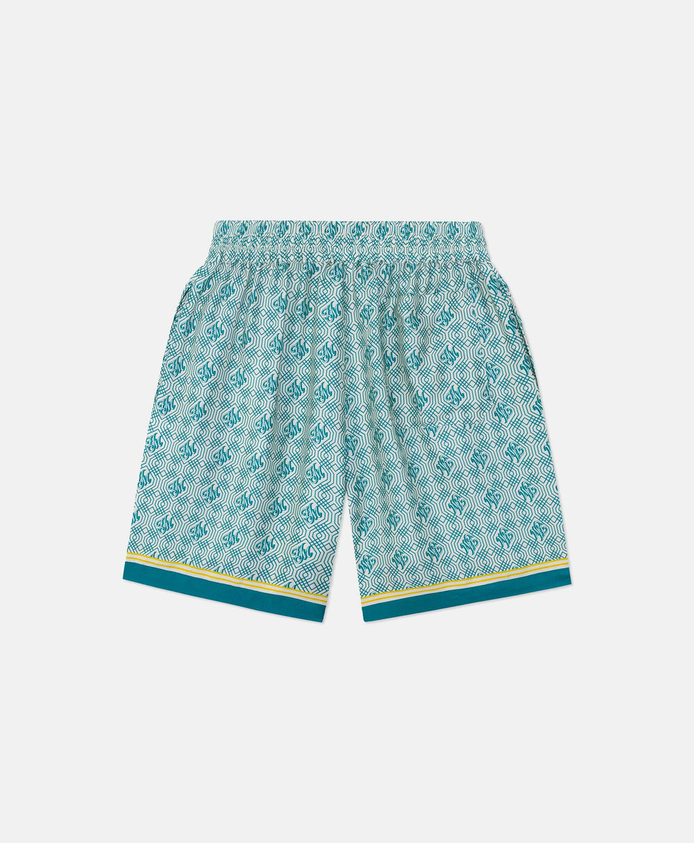 HOMIÉS MONOGRAM SHORTS GREEN
