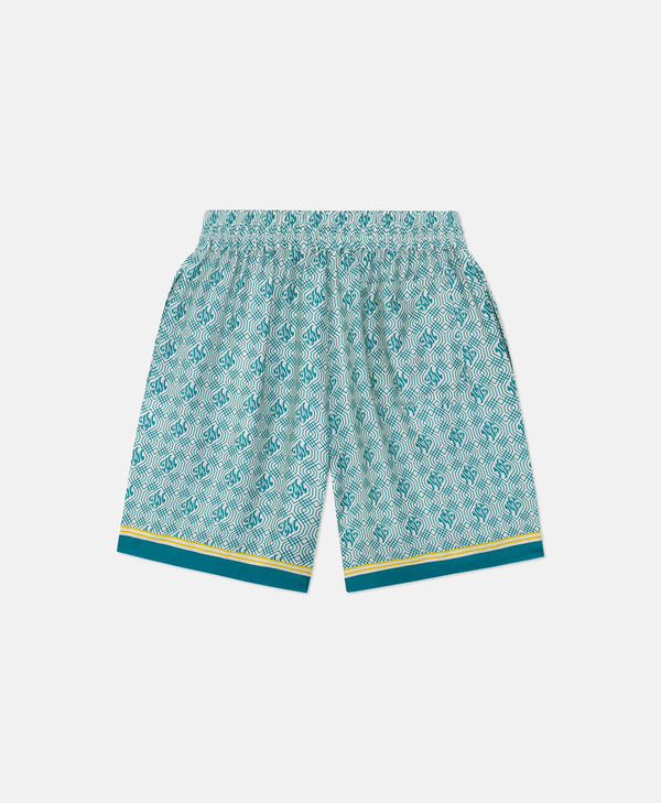 HOMIÉS MONOGRAM SHORTS GREEN