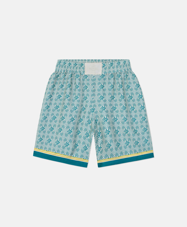 HOMIÉS MONOGRAM SHORTS GREEN