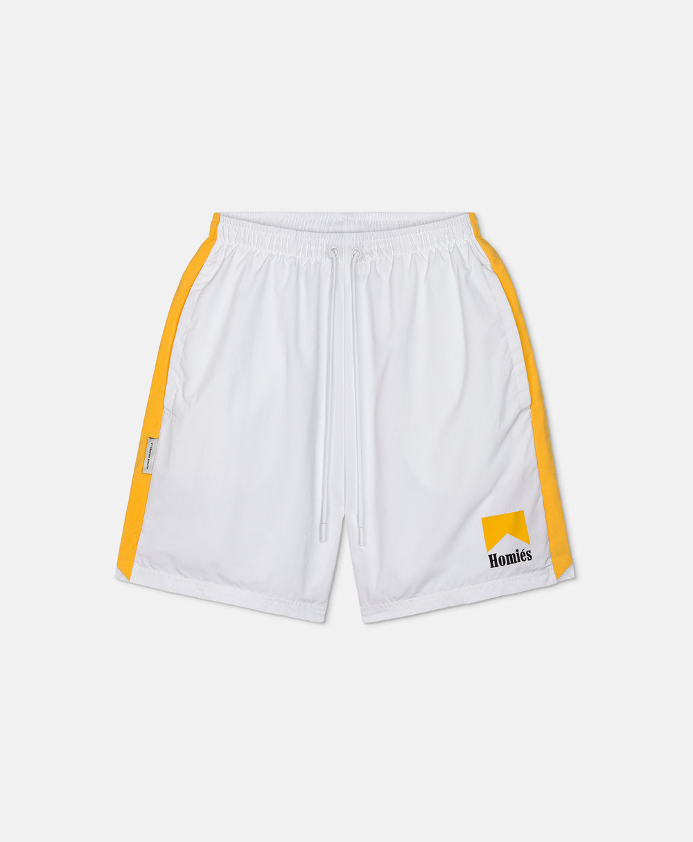 HOMIÉS MARLB SHORTS WHITE MOUSTARD