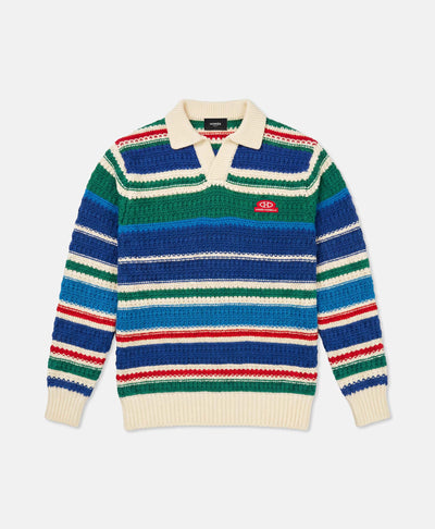POLO KNIT LONG SLEEVE MULTICOLOR