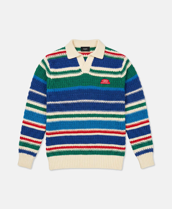 POLO KNIT LONG SLEEVE MULTICOLOR