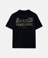 NO RISK NO GLORY T-SHIRT BLACK