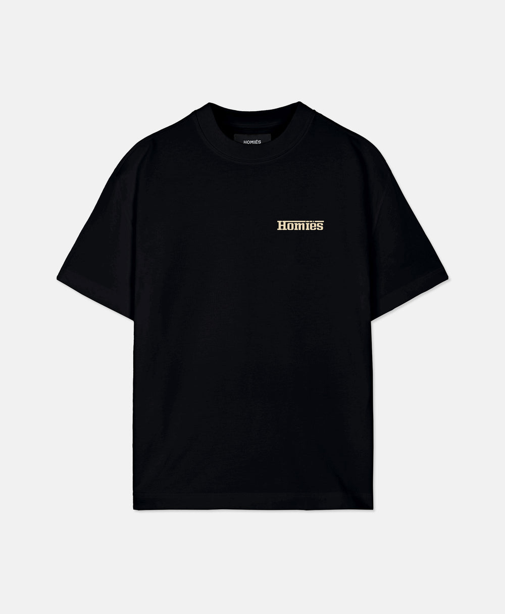 NO RISK NO GLORY T-SHIRT BLACK