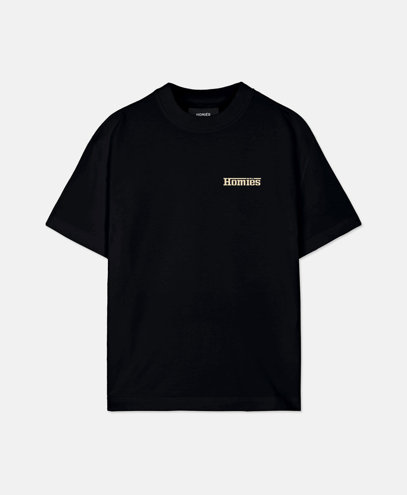 NO RISK NO GLORY T-SHIRT BLACK