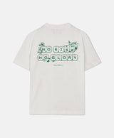 NO RISK NO GLORY T-SHIRT VINTAGE WHITE