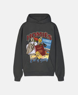 OUT OF SOCIETY HOODIE VINTAGE GREY