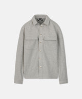 INTERLOCK OVERSHIRT GREY MELANGE