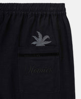PALM TREE PANTS BLACK