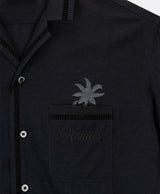 PALM TREE SHIRT BLACK