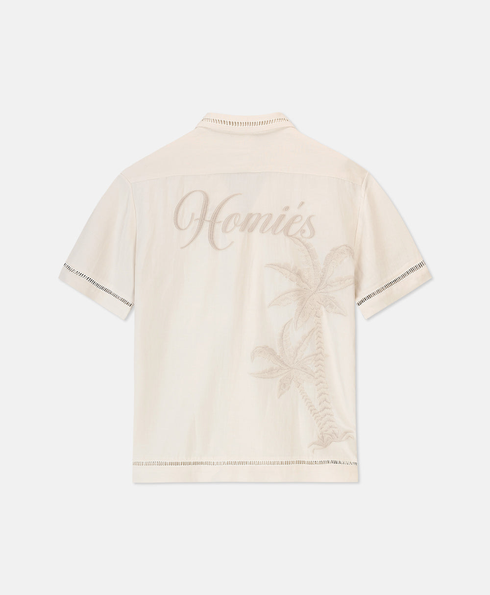 PALM TREE SHIRT SAND