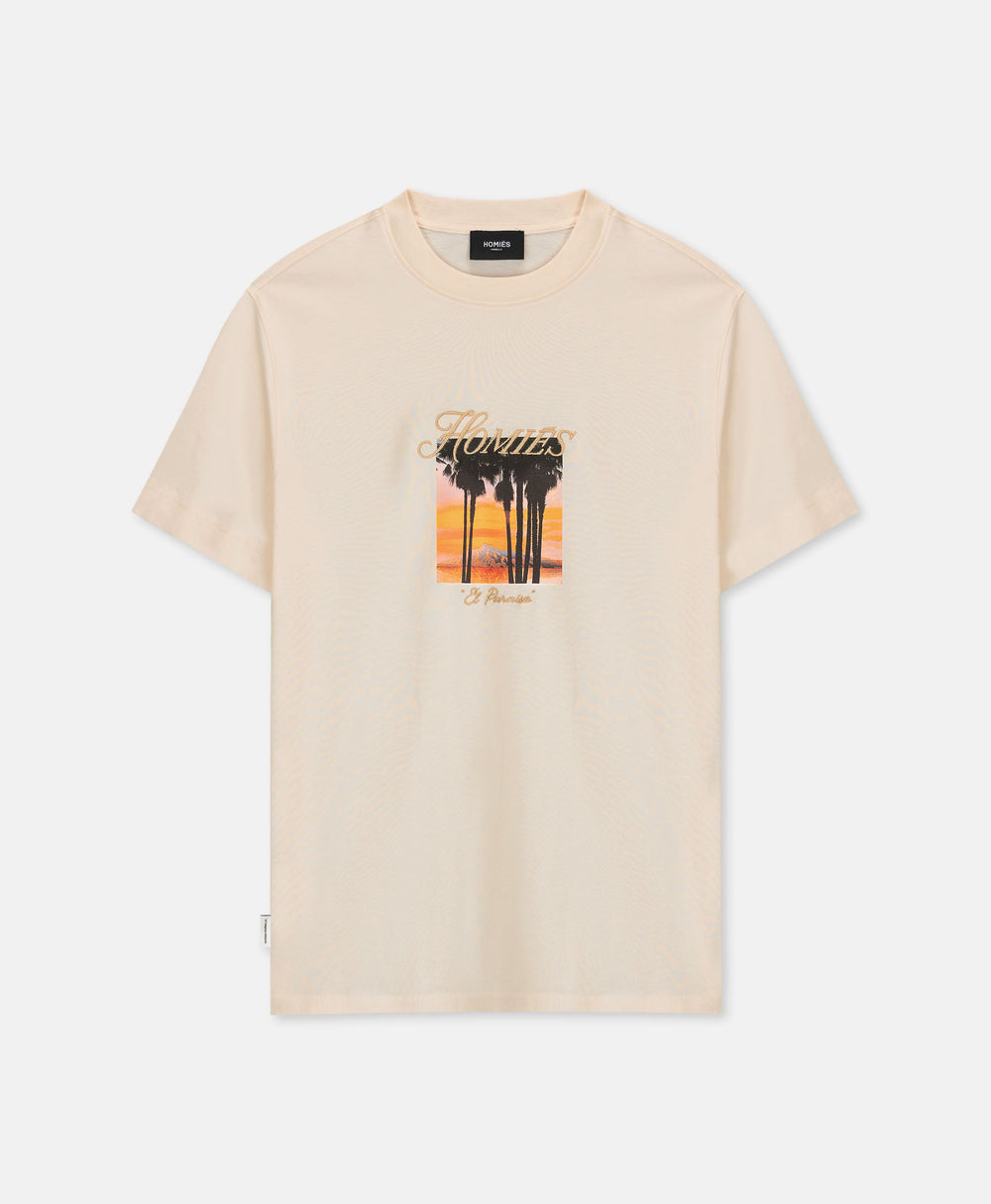 EL PARAISO T-SHIRT BEIGE